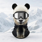 WildFace Animal Ski Mask – Funny Fleece Balaclava for Skiing & Snowboarding