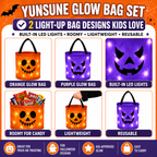 Yunsune™ Light-Up Trick-or-Treat Bags🎃