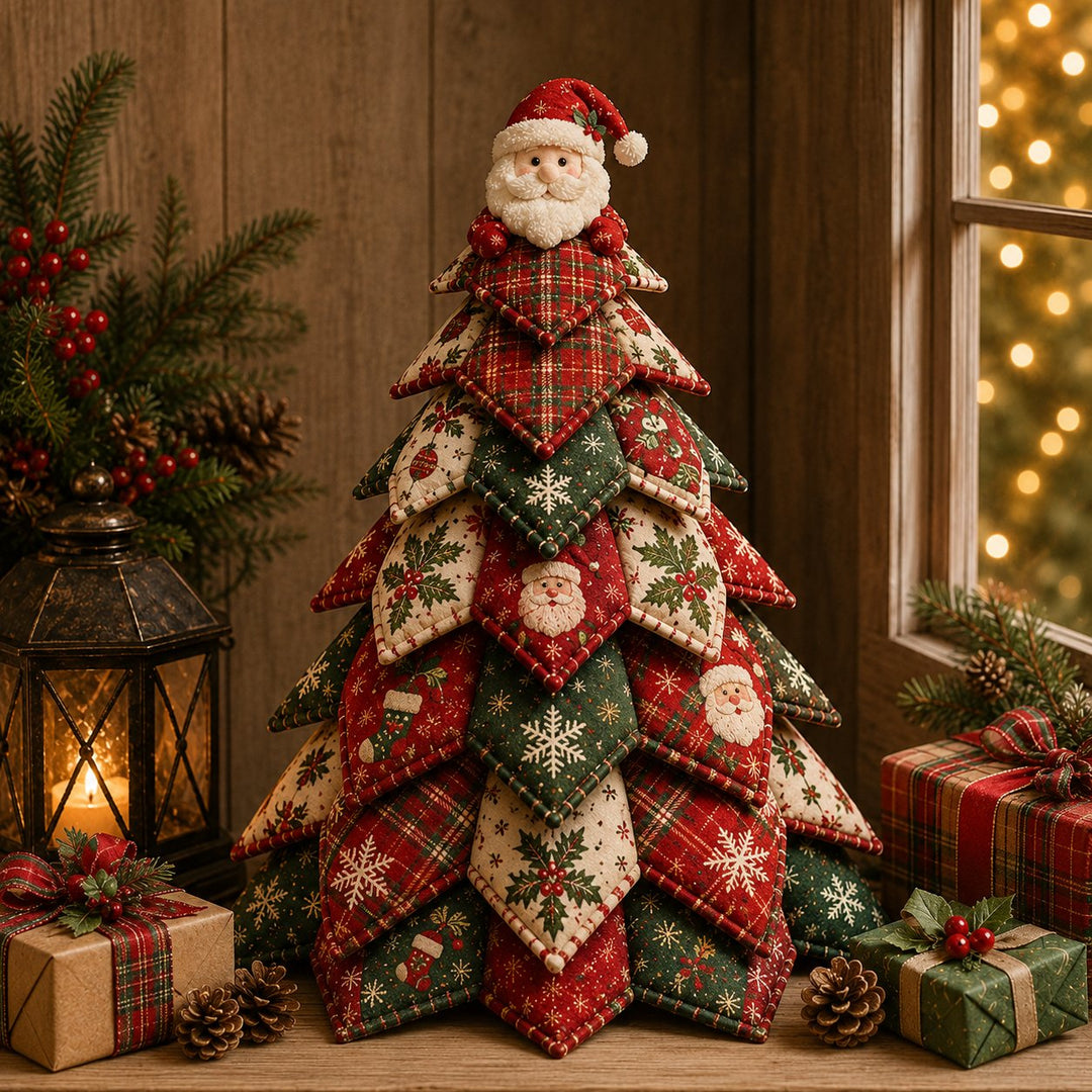 Gingerbread Man DIY Quilted Christmas Tree Kit