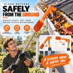 🔧 LIMITED‑TIME 49% OFF! ✨ No-Climb Gutter Cleaning Tool