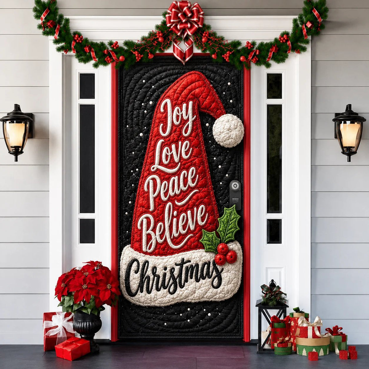 🎄 57% OFF | 3D Christmas Door Decoration – Create a Festive Holiday Entrance