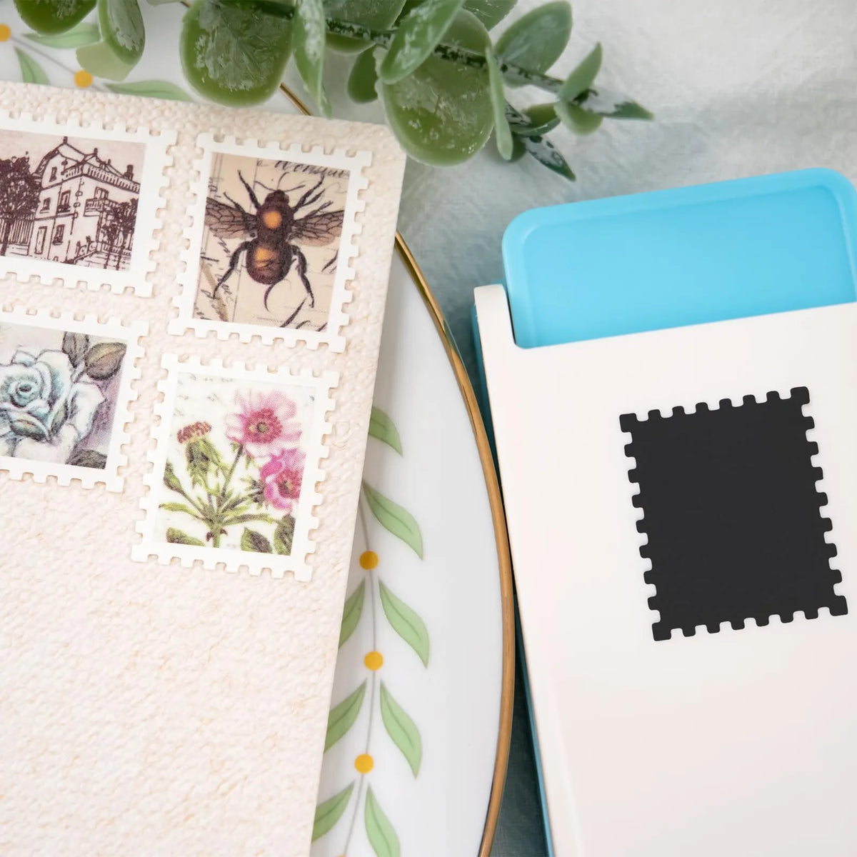 📮Create-Your-Own Vintage Stamp Paper Punch✂️