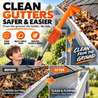 🔧 LIMITED‑TIME 49% OFF! ✨ No-Climb Gutter Cleaning Tool