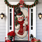 🎄 57% OFF | 3D Christmas Door Decoration – Create a Festive Holiday Entrance