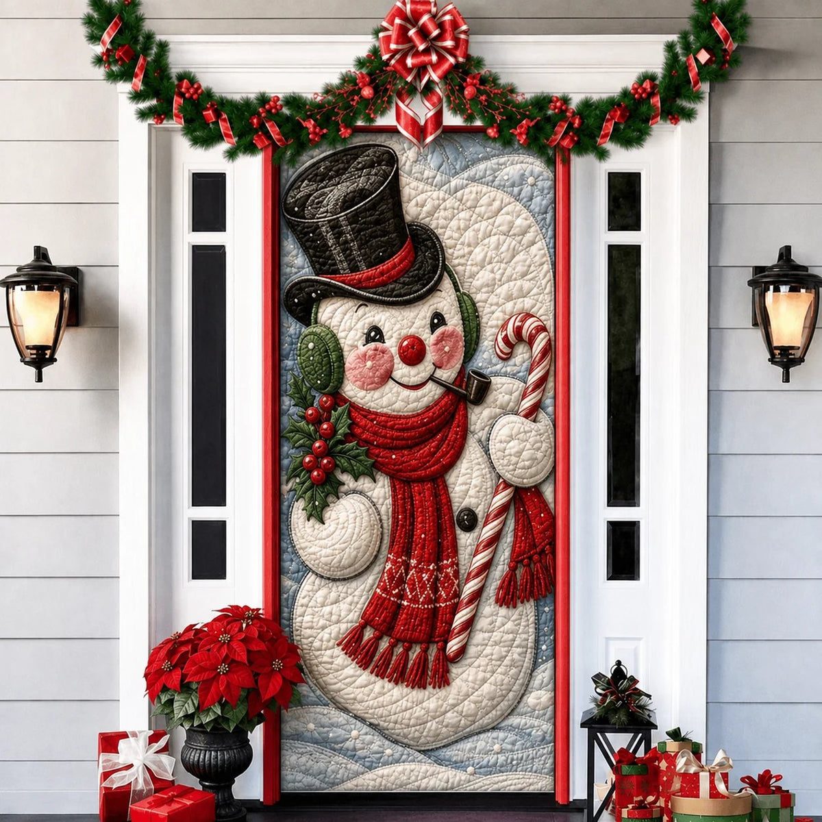 🎄 57% OFF | 3D Christmas Door Decoration – Create a Festive Holiday Entrance