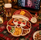🎄 50% OFF | Christmas Character Snack Serving Tray – Festive Party Platter
