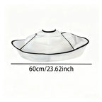 Portable Waterproof Hair Cutting Cape, Hair Catcher Bib, Reusable Barber Apron For Household & Salon Hair‐Cutting