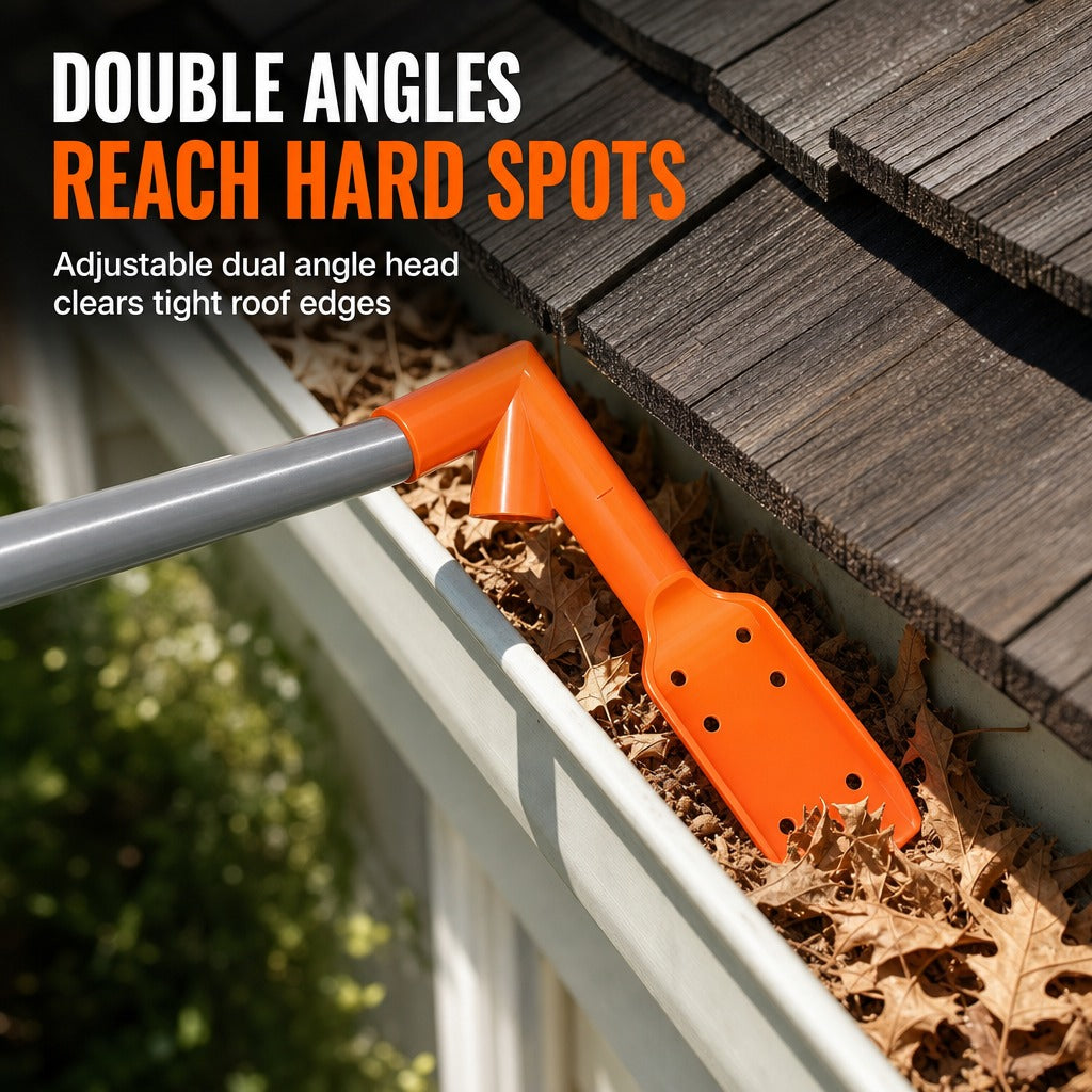 🔧 LIMITED‑TIME 49% OFF! ✨ No-Climb Gutter Cleaning Tool