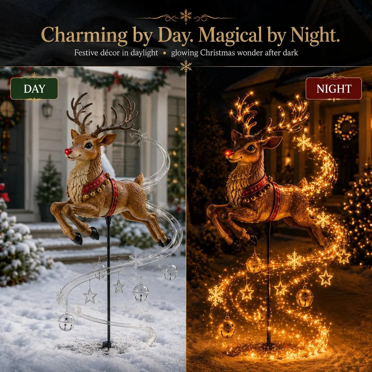 🎄 ✨Christmas Magic Solar Garden Stake Light
