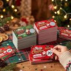 🎅Christmas Scratch Cards – Holiday Party Game, Lucky Draw & Surprise Gift Cards with Scratch-Off Stickers
