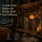 📚 Where Every Shelf Tells a Story——Halloween Edition Library Shelf Lanterns