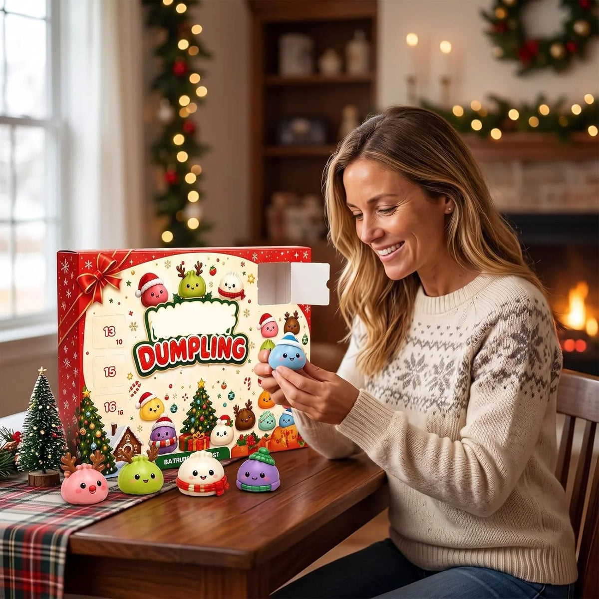 🎁Christmas Sale 58% Off🎄24 Days of Squishy Christmas Surprises