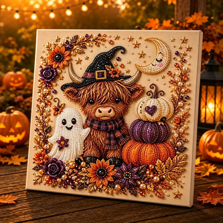 🔥Last Day 49% OFF -🎃Halloween DIY Diamond Art Kit