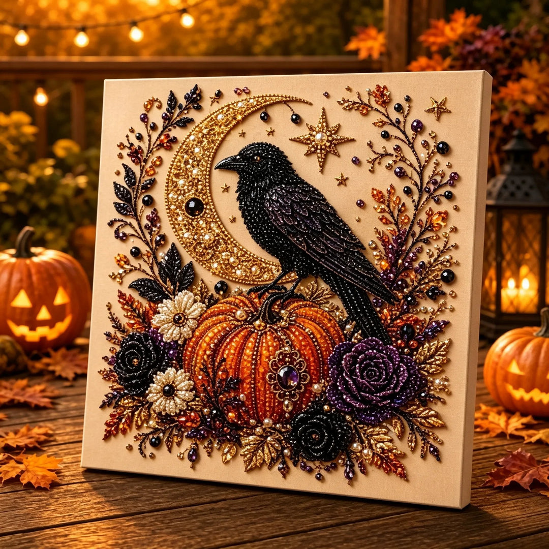 🔥Last Day 49% OFF -🎃Halloween DIY Diamond Art Kit