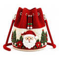 🎄3D Christmas Crochet Bucket Bag