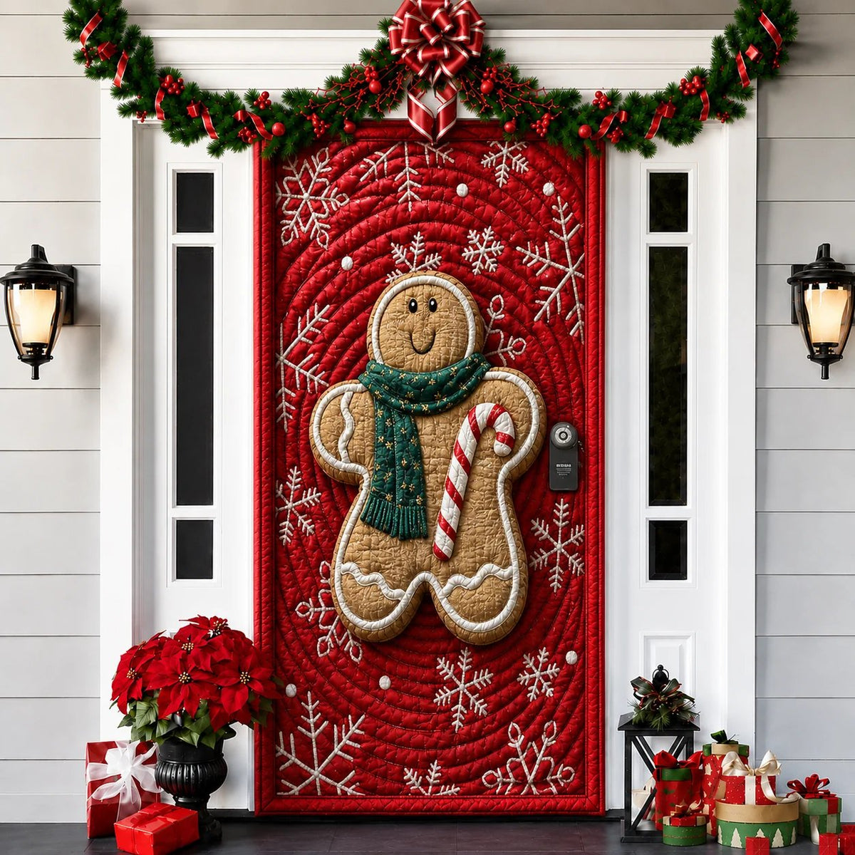 🎄 57% OFF | 3D Christmas Door Decoration – Create a Festive Holiday Entrance