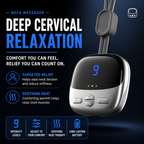 🔥 Relieve Neck Tension Anytime, Anywhere|Smart Heat Therapy & EMS Massage In One Lightweight Device
