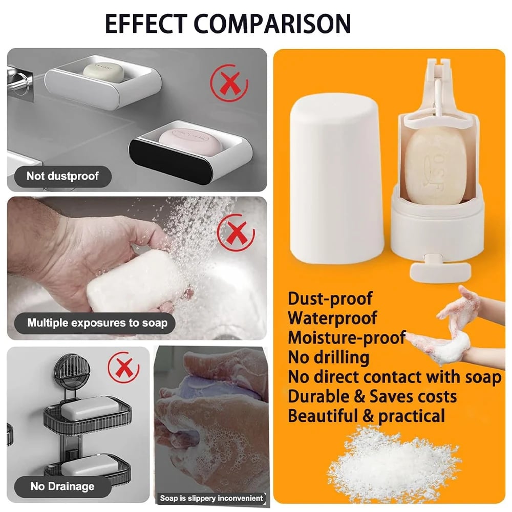 ✨  3-in-1 Soap Grinder & Dispenser! 🚿