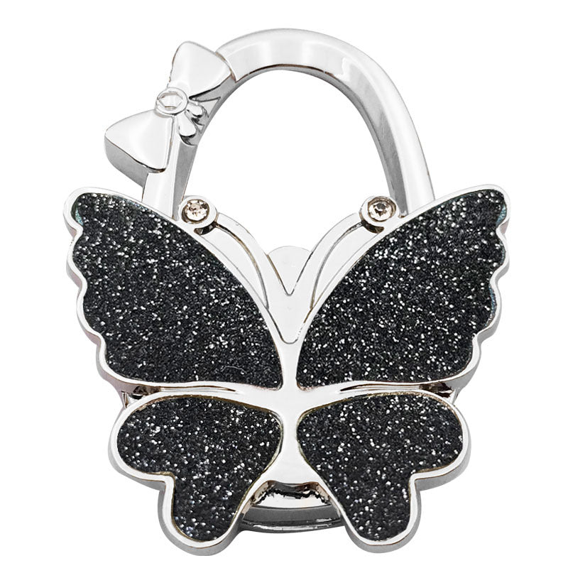 Butterfly Foldable Handbag Hook – Stylish, Portable & Non-Slip Bag Hanger