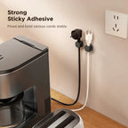 🔥BUY MORE SAVE MORE—Magnetic Cord Organizer, Easy Secure Adhesive Cable Management