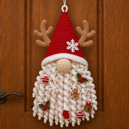 🧶DIY Seasonal 3D Crochet Door Hanger Kit Collection | Coordinated Yarn, Filling, Accessories & Step-by-Step Instructions Included 💕