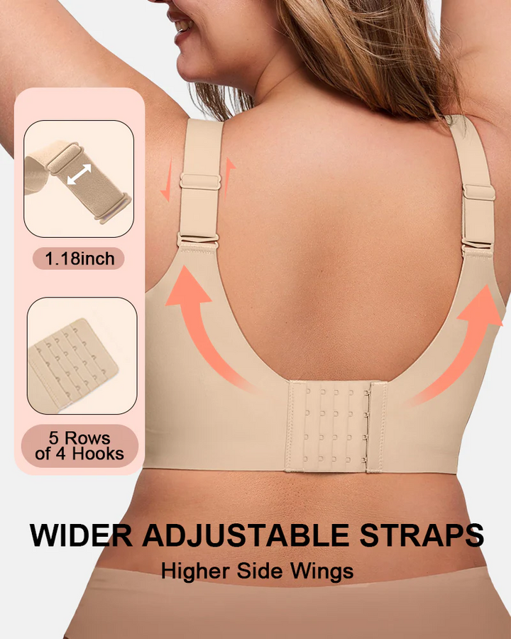 Comfortable Wireless Full Coverage Jelly Smoothing Bra 2.0