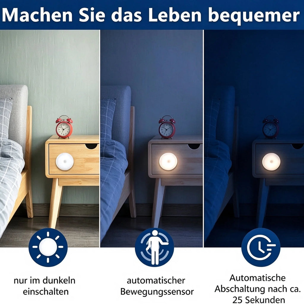 Motion Sensor Light, Rechargeable Night Light 💡