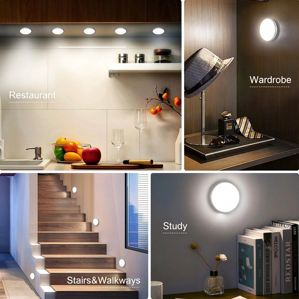 Motion Sensor Light, Rechargeable Night Light 💡