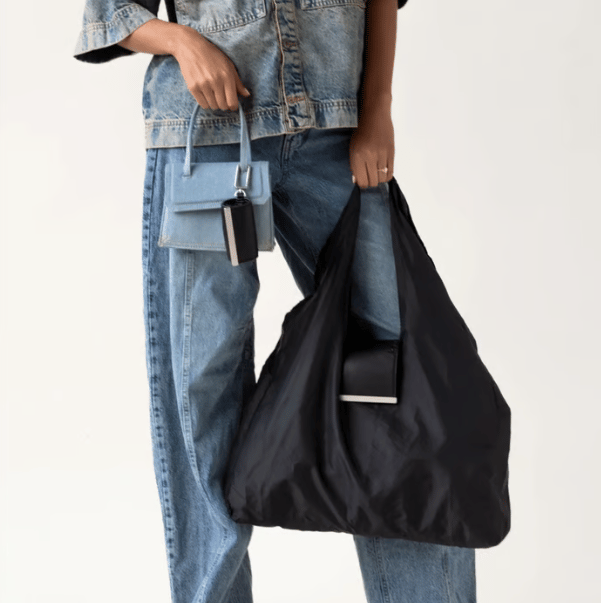🔥✨ Pocket-Sized Foldable Keychain Tote Bag
