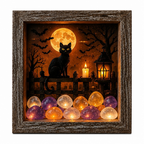Halloween Shadow Box Night Light