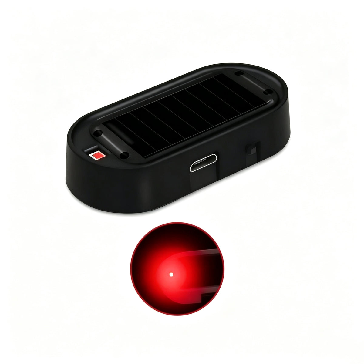 🔦 Solar Anti-Theft LED Flashing Lamp