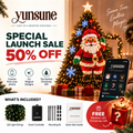 Yunsune Smart Animated Christmas Tree Lights