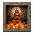 Halloween Shadow Box Night Light