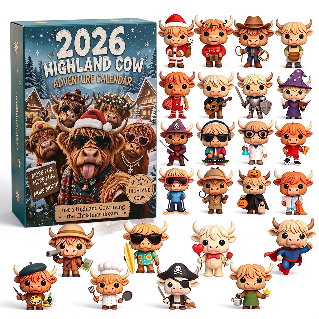 🎄🐮Highland Cow Advent Calendar 2026