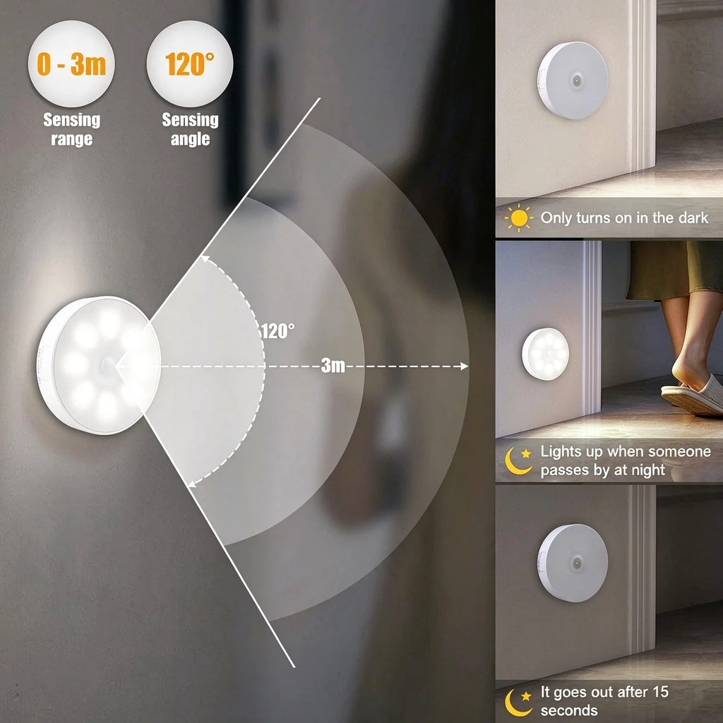 Motion Sensor Light, Rechargeable Night Light 💡