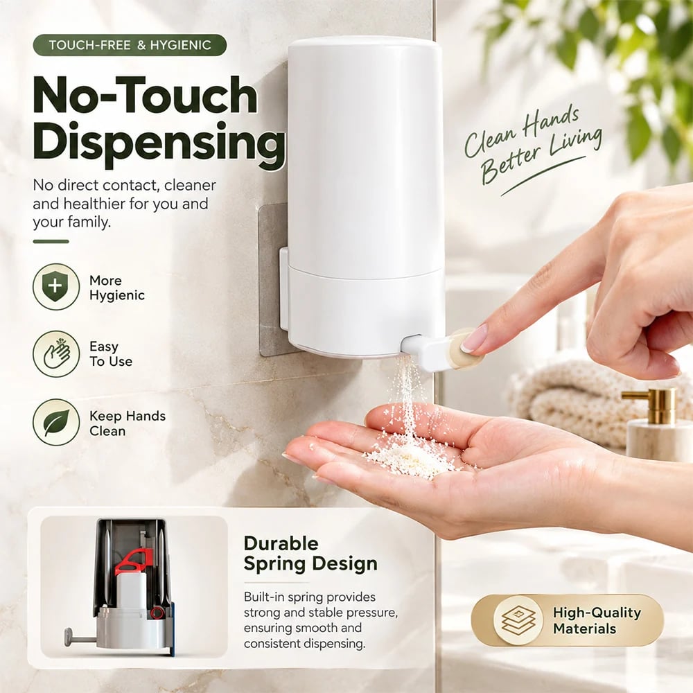 ✨  3-in-1 Soap Grinder & Dispenser! 🚿