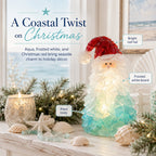 🔥66% OFF – DIY Lighted Sea Glass Christmas Decor Kit – Beginner-Friendly Holiday Craft