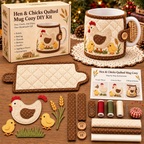 🎄 DIY Christmas Mug Cozy Sewing & Craft Kit