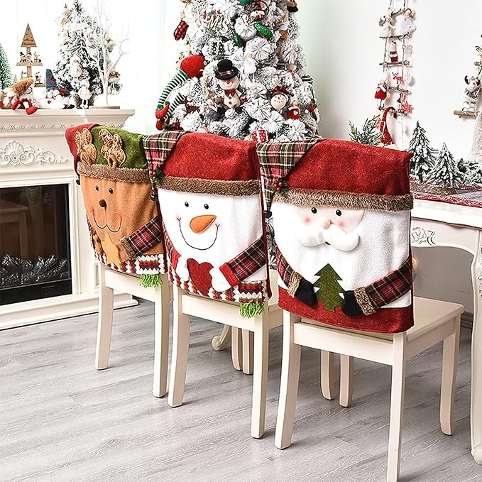 🎄Christmas Sale🎄Cute Christmas Chair Covers 🔥