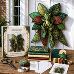Hummingbird - Handmade Quilted Door Bow DIY Sewing Kit