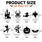 🎃 Halloween Spooky 3D LED Wall Decorations