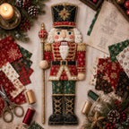 🎅Christmas Patchwork Fabric DIY Decor Kit