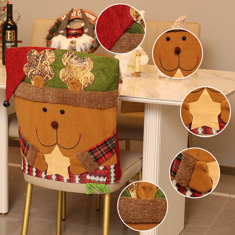 🎄Christmas Sale🎄Cute Christmas Chair Covers 🔥