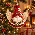 🎄 DIY Crochet Christmas Angel Ornament Kit – Make, Hang & Treasure✨