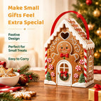 🎁Christmas Cottage Gift Box – 5 Festive Designs for Candy & Small Gifts