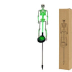 💀 Solar Skeleton Ground Stake Lights | Waterproof Outdoor Halloween Decor Lights