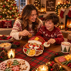 🎄 50% OFF | Christmas Character Snack Serving Tray – Festive Party Platter