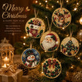🎄Christmas DIY Diamond Painting Ornaments Kit (6 PCS)🎅