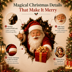 🎅Christmas Break-In 3D Wall Decal – Santa Surprise Effect Christmas Decoration