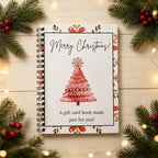 🔥 Only £7.99 |Christmas Gift Card Book 🎄 More Than a Card, A Memory to Keep